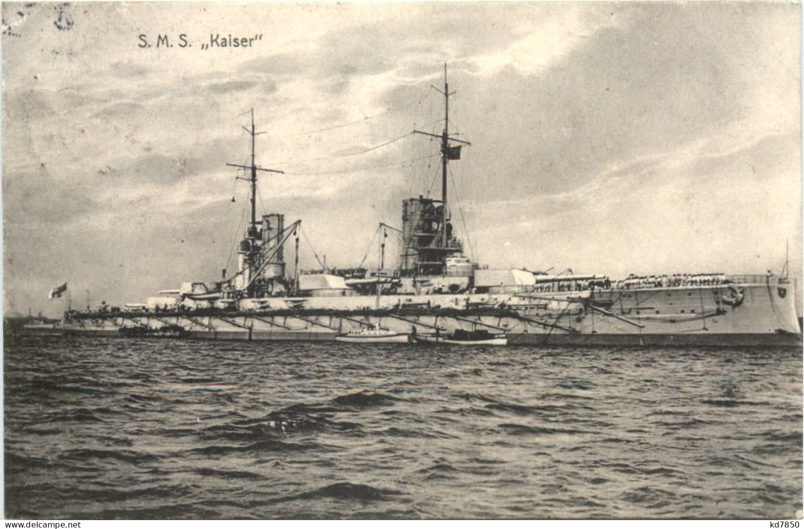 SMS Kaiser - Kriegsschiff - Krieg