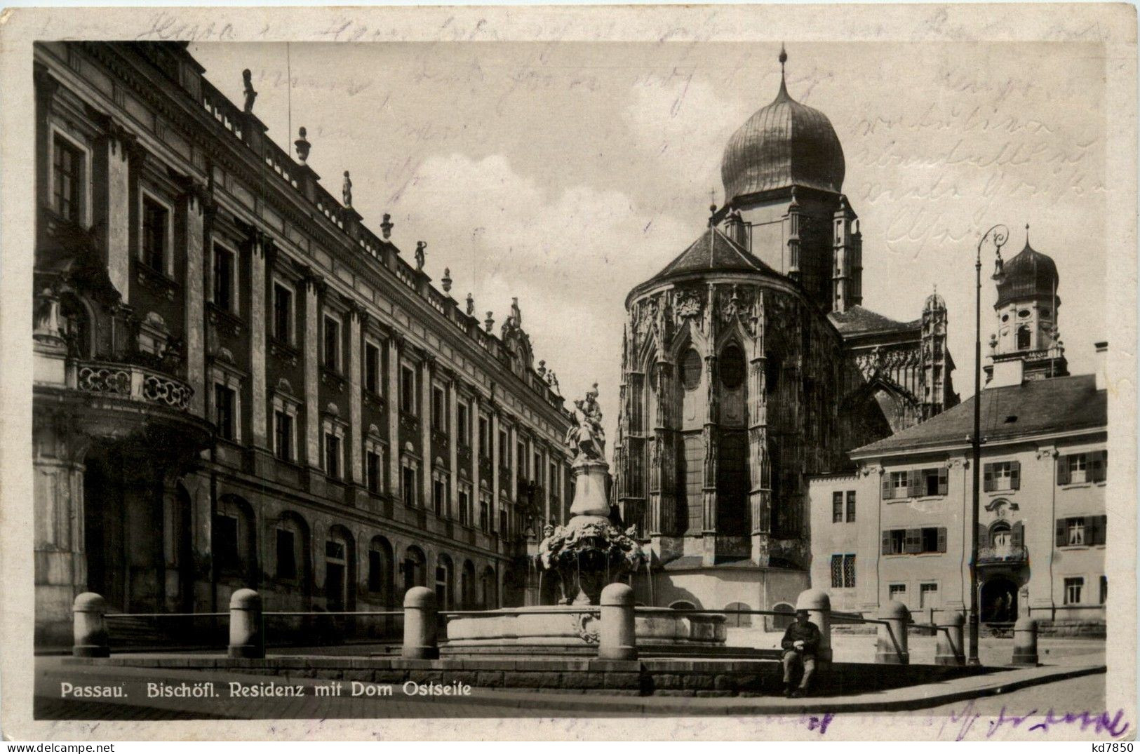 Passau/Bayern - Passau, Bischöfliche Residenz Mit Dom Ostseite - Passau