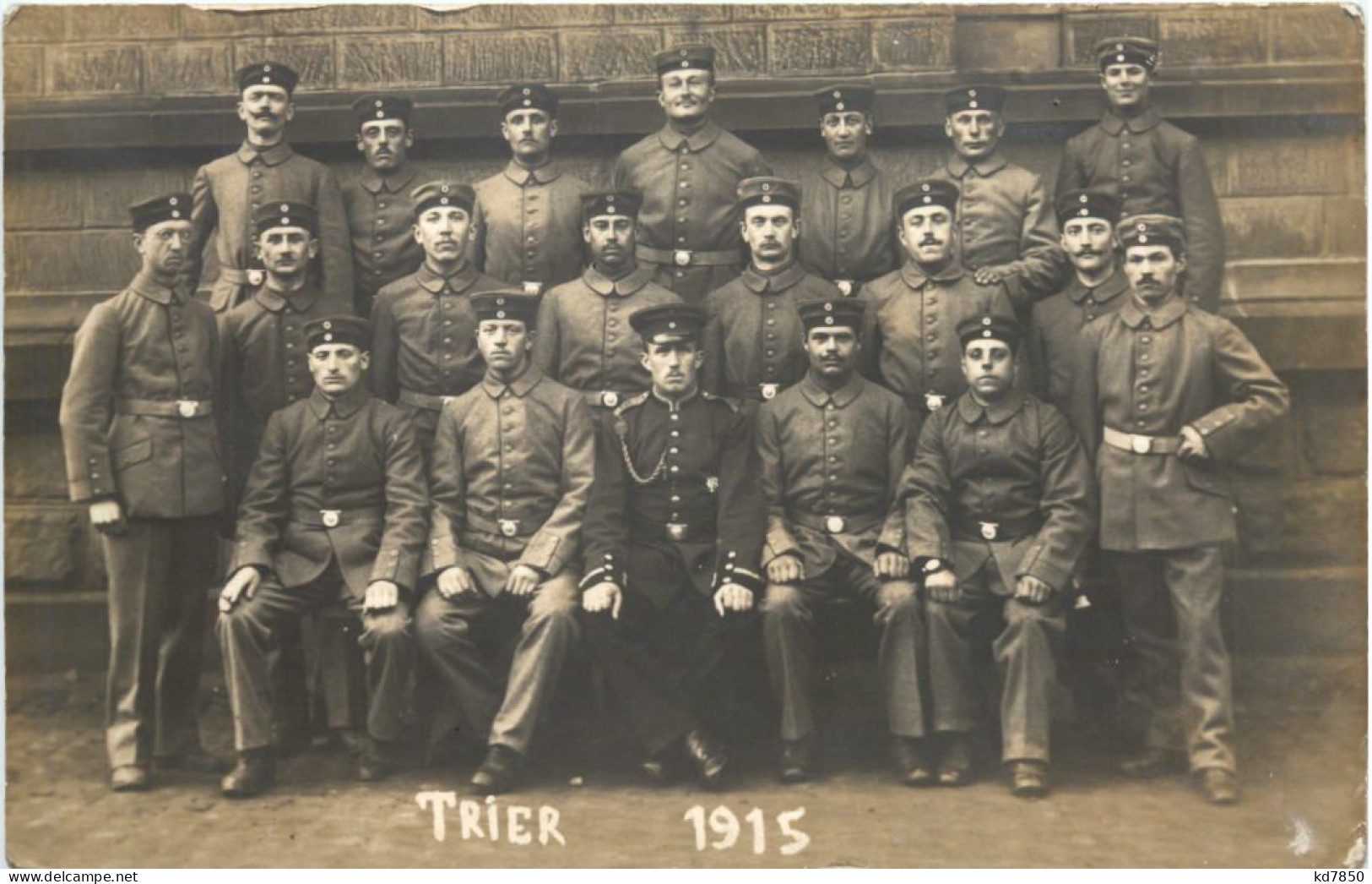 Trier 1915 Soldaten - Feldpost - Trier