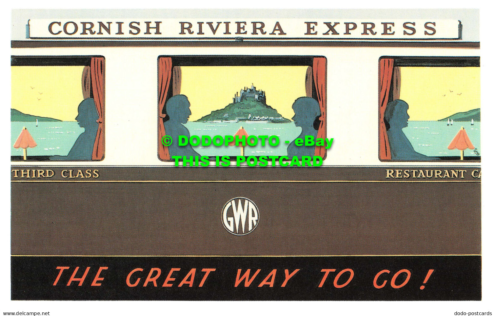 R542852 Cornish Riviera Express. The Great Way To Go. Dalkeith Picture Postcard. - Monde