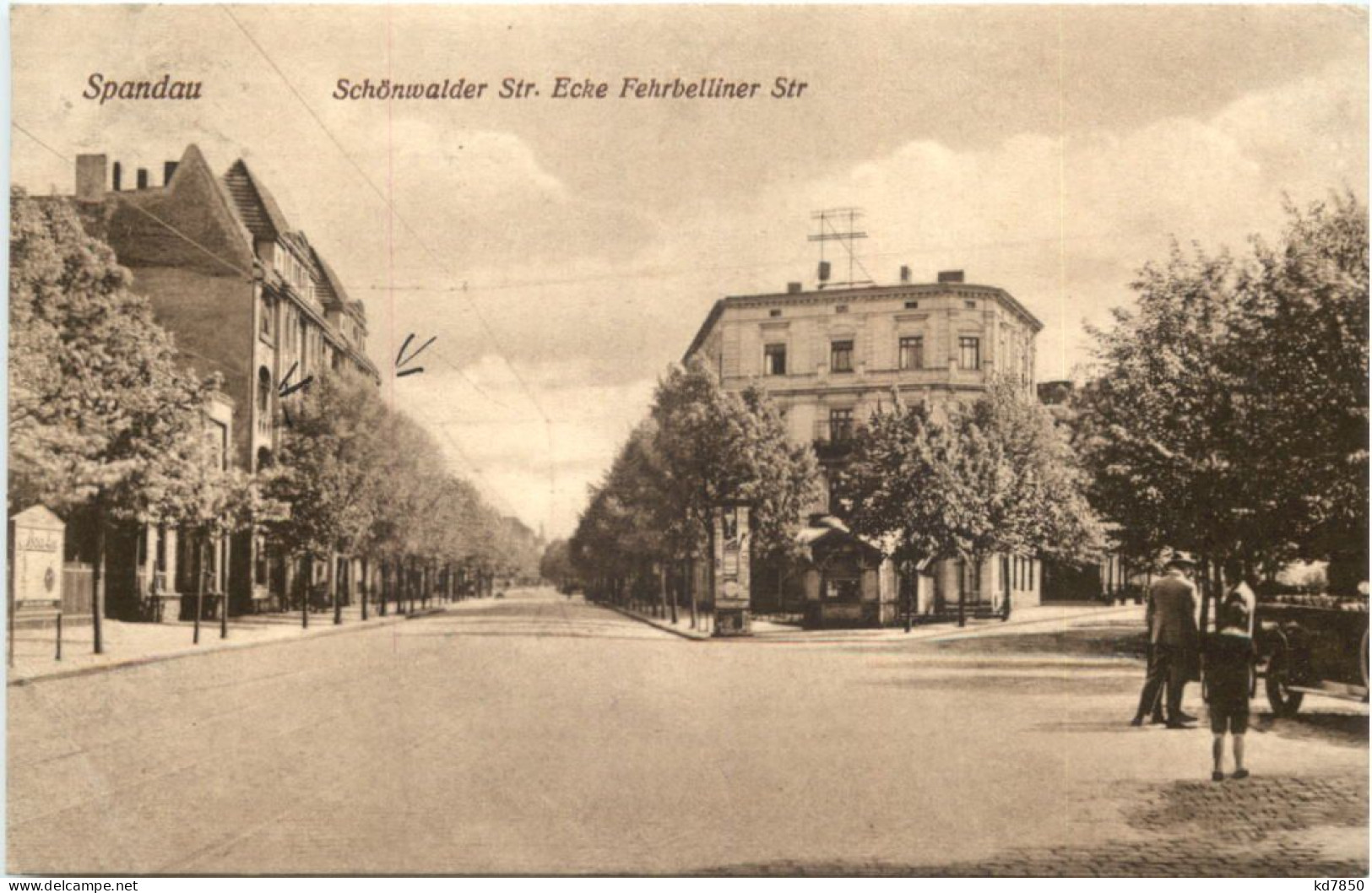 Spandau - Schönwalder Str. Ecke Fehrbelliner Strasse - Spandau