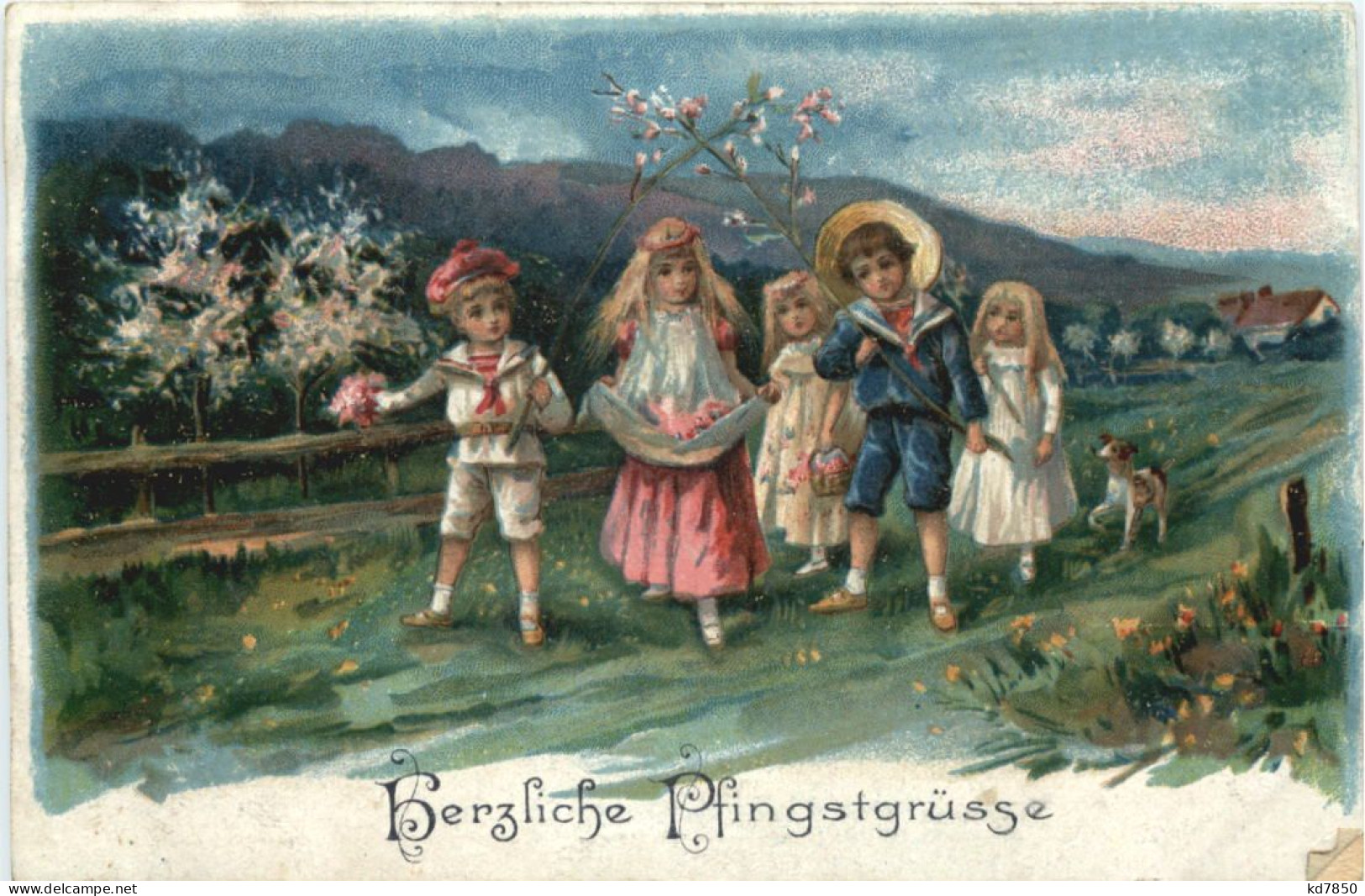Pfingsten - Kinder - Pentecostés