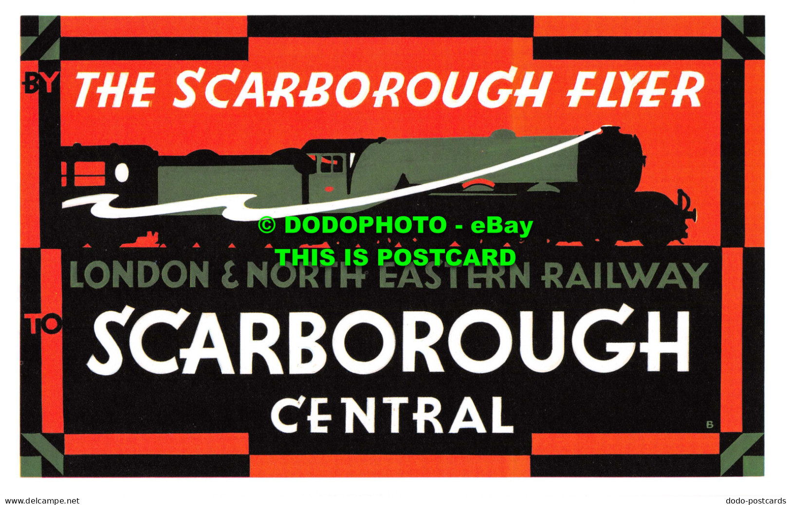 R542859 The Scarborough Flyer. London And North Eastern Railway Scarborough Cent - Altri & Non Classificati