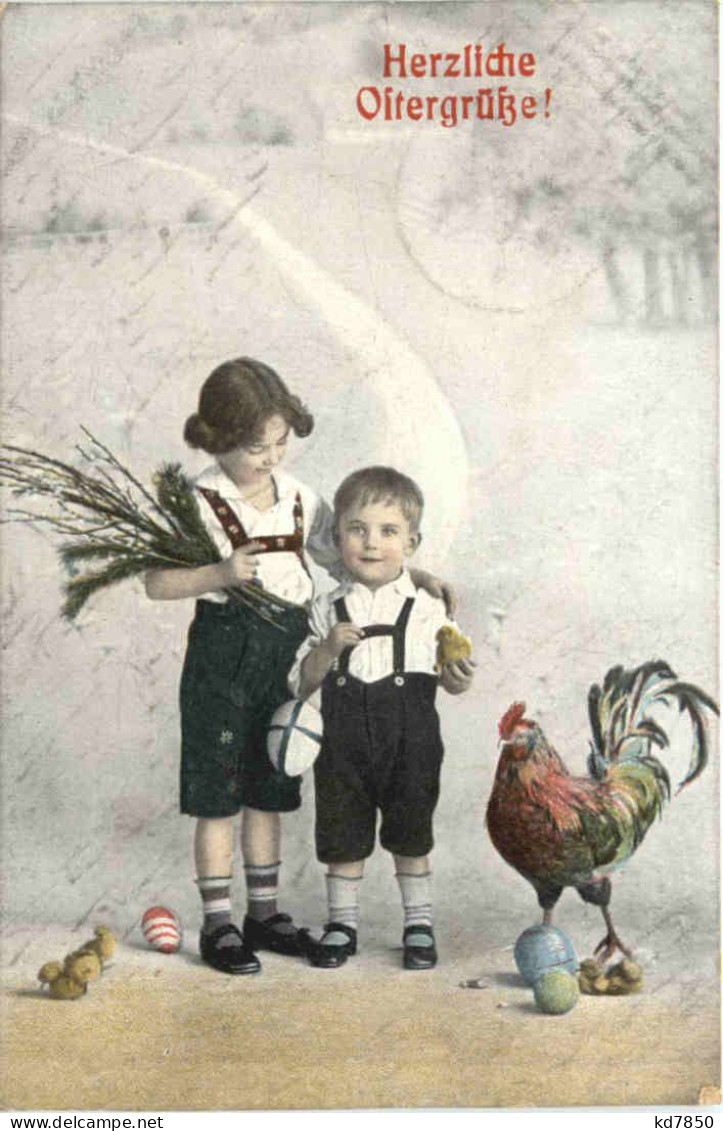 Ostern - Kind - Feldpost - Pasqua