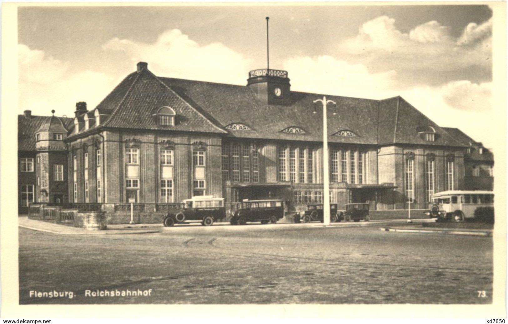 Flensburg - Reichsbahnhof - Flensburg