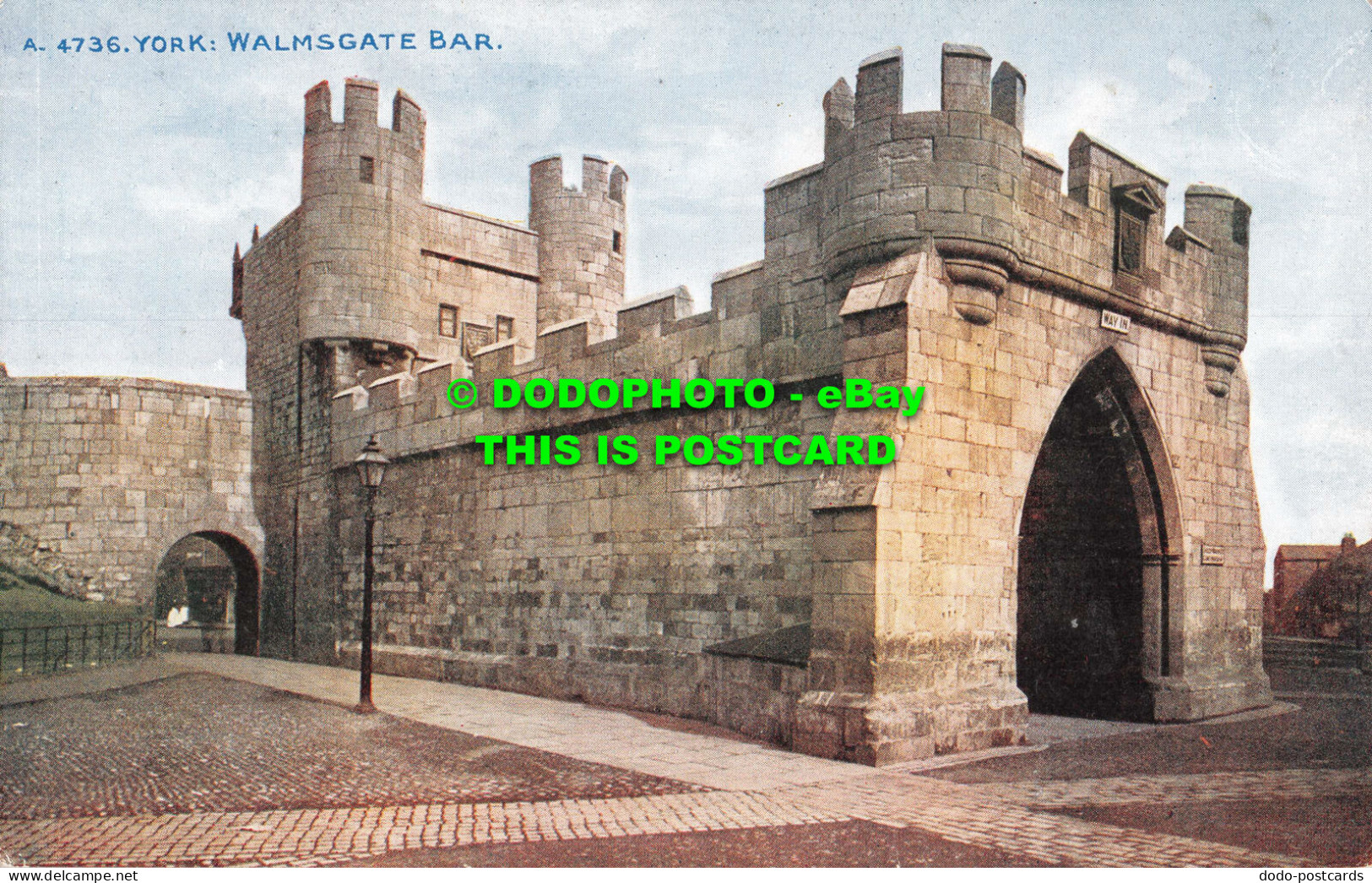 R543015 York. Walmsgate Bar. The Photochrom. Celesque Series - World