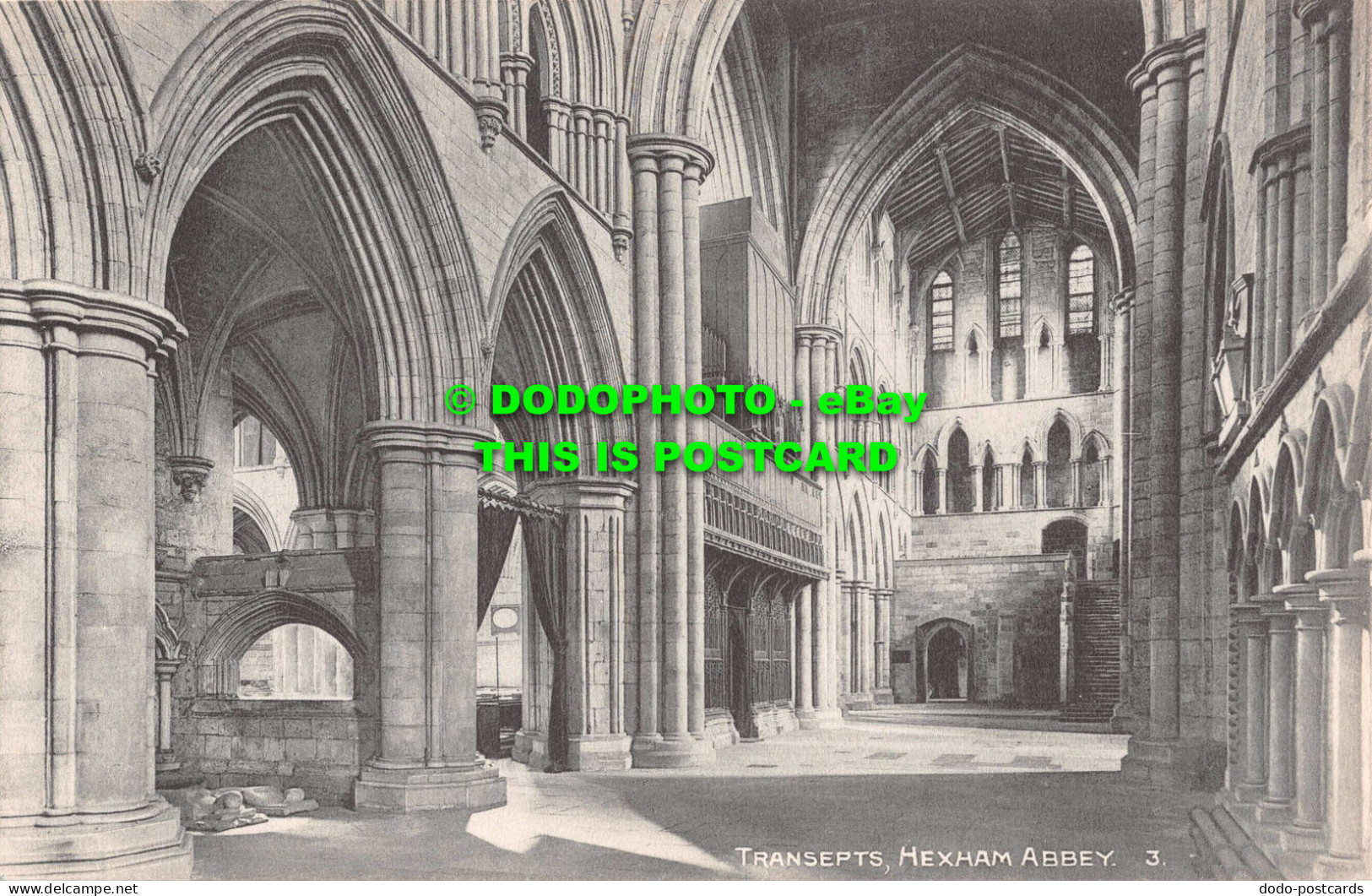 R543016 Hexham Abbey. Transepts. Gibson - World