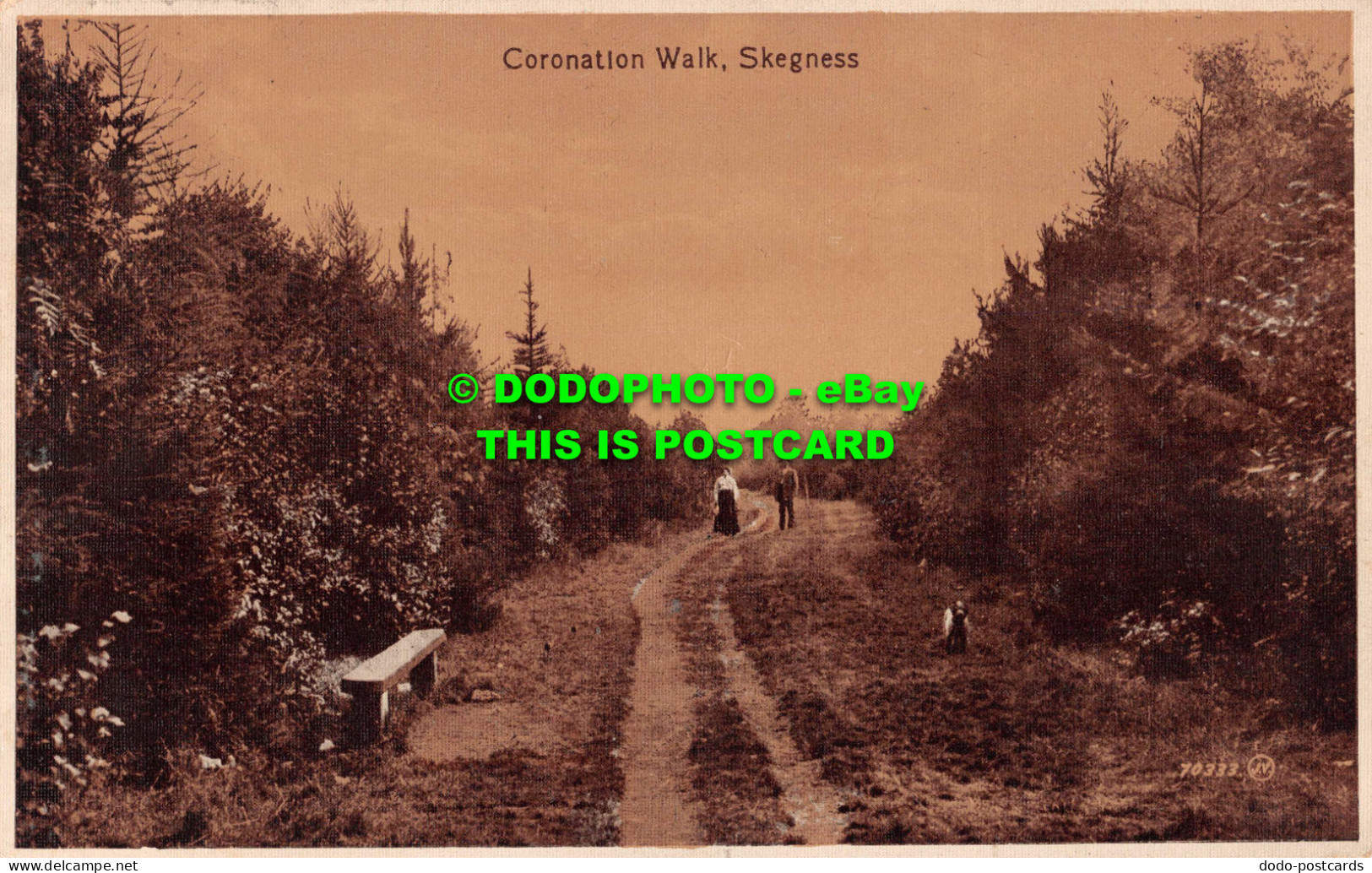 R543022 Skegness. Coronation Walk. Valentine Series - Welt