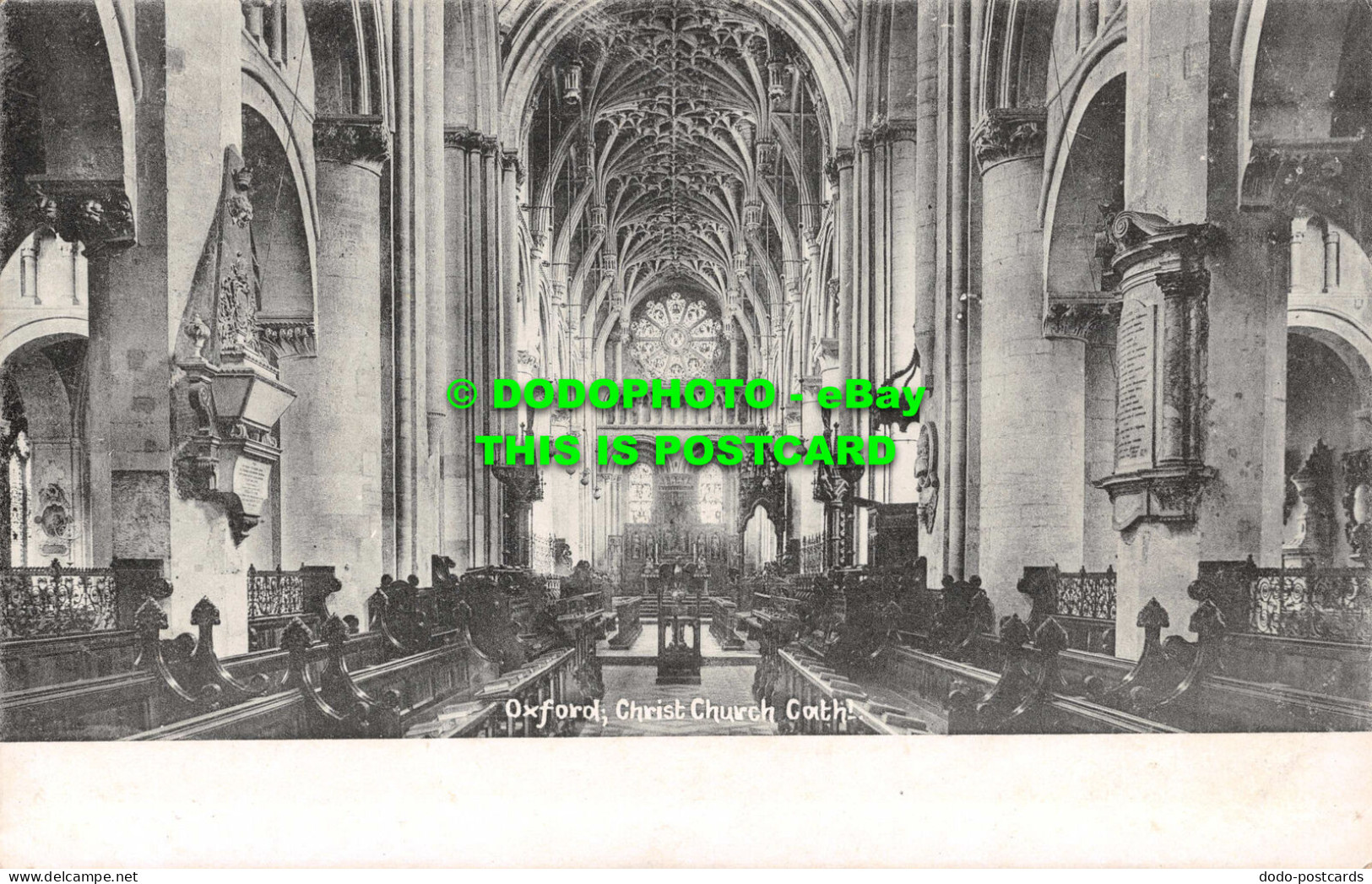 R543025 Oxford. Christ Church Cath. Frith Series - World