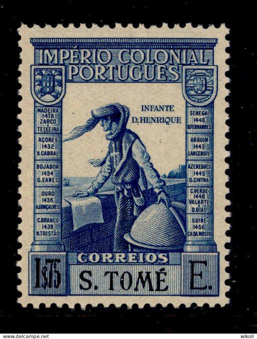 ! ! St. Thomas - 1938 Imperio Vasco Gama Short "S. TOME" 1$75 E - Af. 311 - MH - St. Thomas & Prince