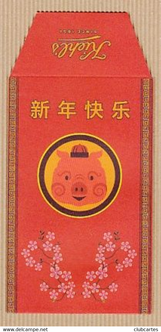 CC Chinese New Year KIEHLS PIG - COCHON 2019 CHINOIS Red Pockets CNY - Modern (ab 1961)