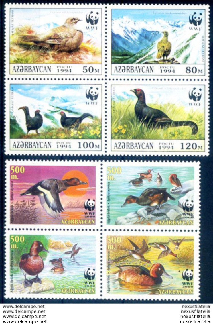 Fauna. Uccelli 1994. - Azerbaïdjan