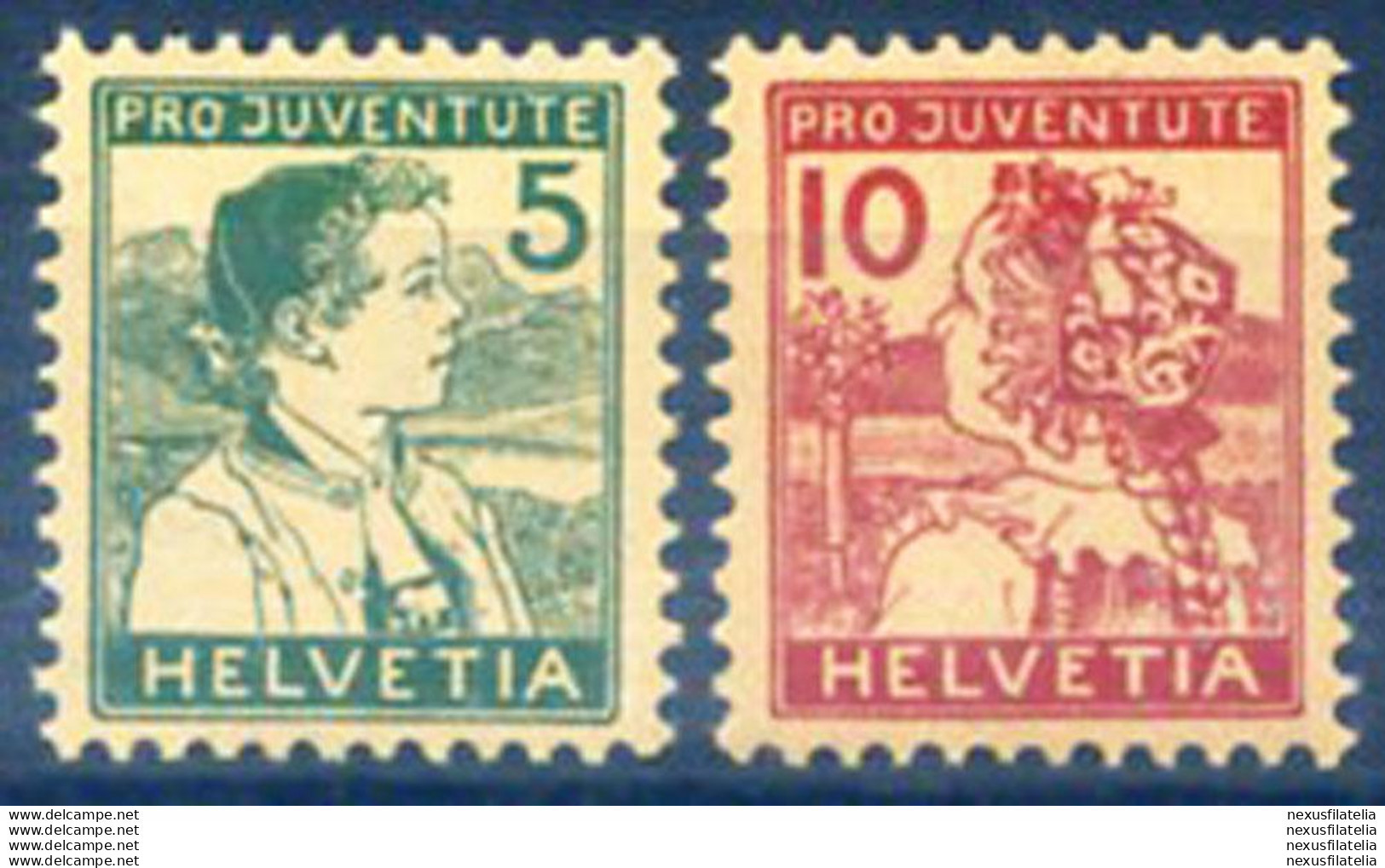 Pro Juventute 1915. - Other & Unclassified