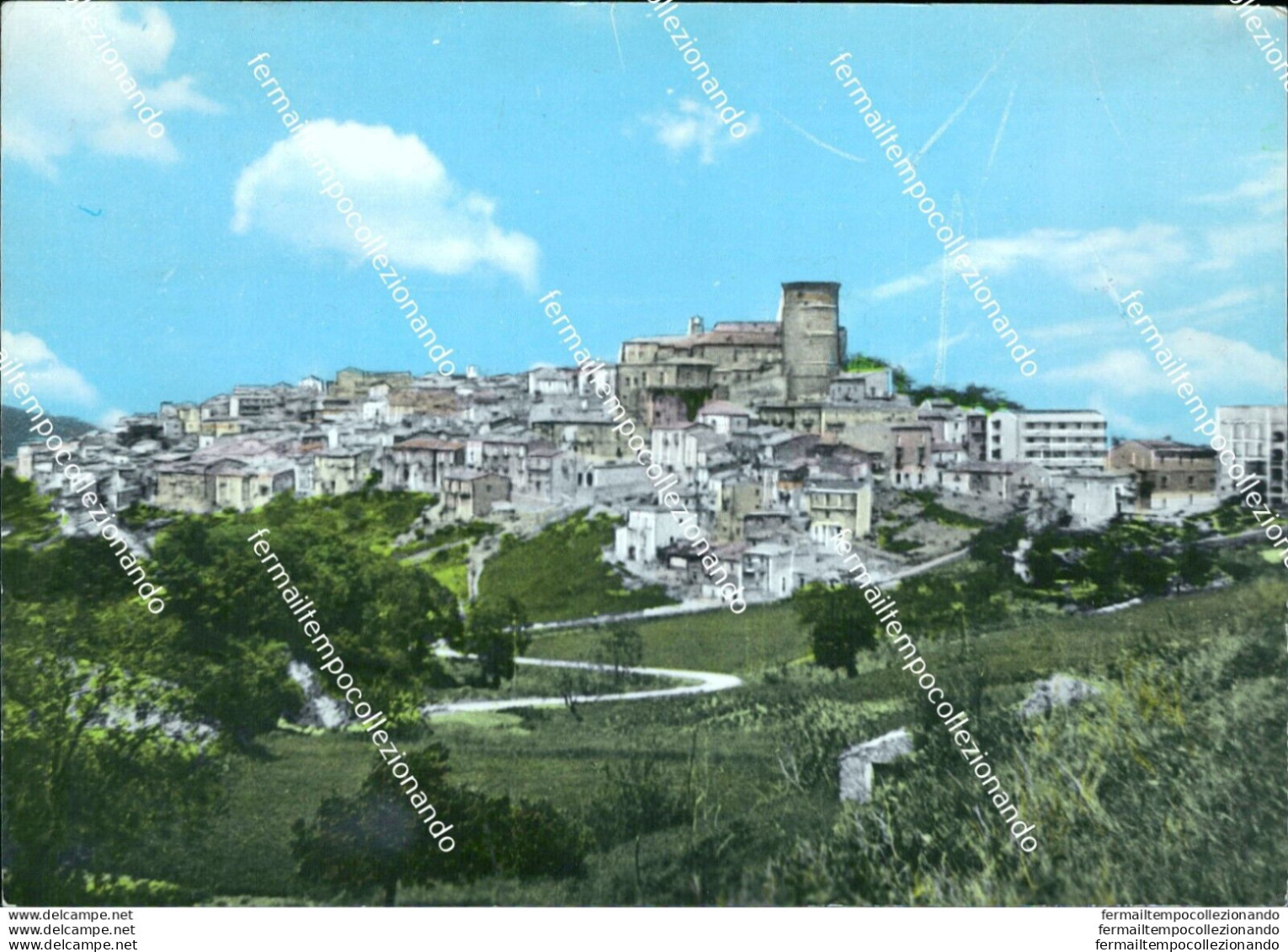 Bi319 Cartolina Tricarico Panorama Provincia Di Matera - Matera