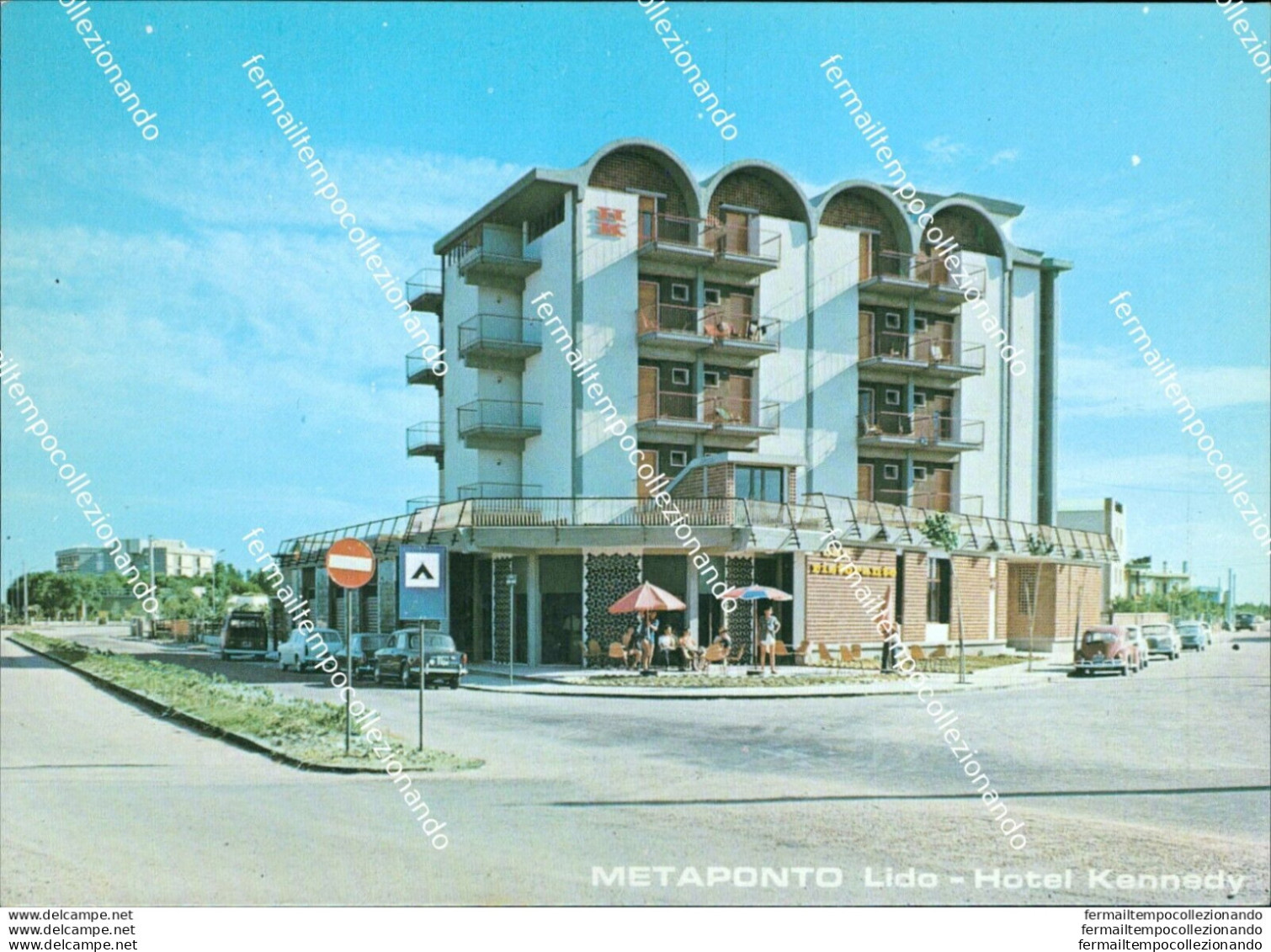 Bl458 Cartolina  Metaponto Lido Hotel Kennedy Provincia Di Matera - Matera