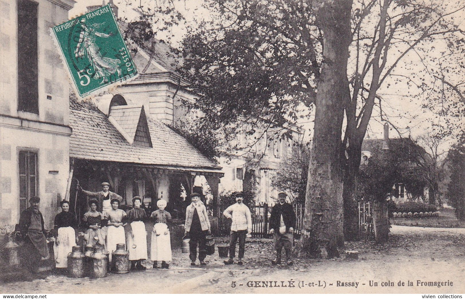 Genillé (37 Indre Et Loire) Rassay La Fromagerie - Genillé