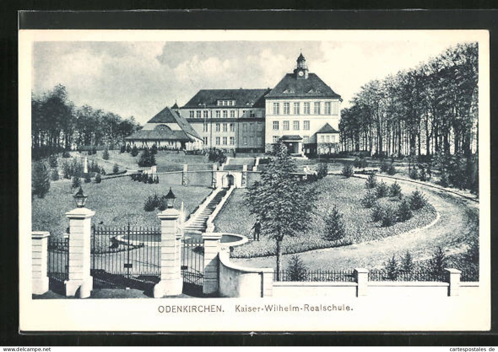 AK Odenkirchen, Kaiser-Wilhelm-Realschule  - Autres & Non Classés