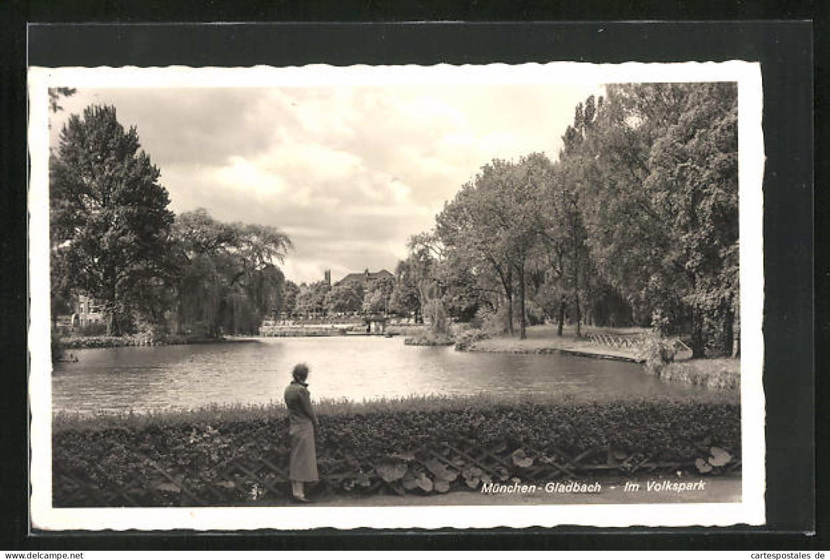 AK Mönchengladbach, Teich Im Volkspark  - Moenchengladbach