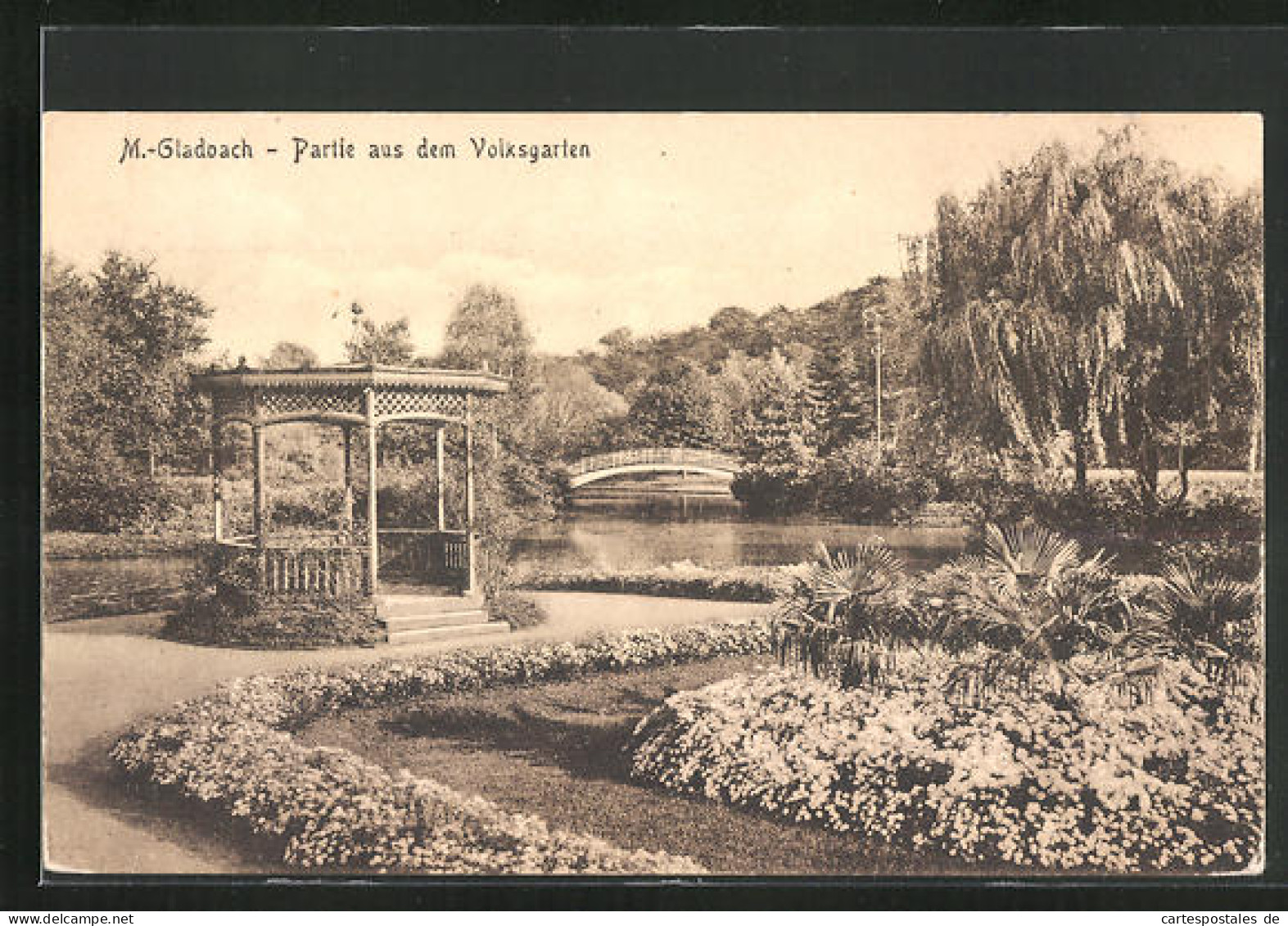 AK Mönchengladbach, Pavillon Im Volksgarten  - Mönchengladbach