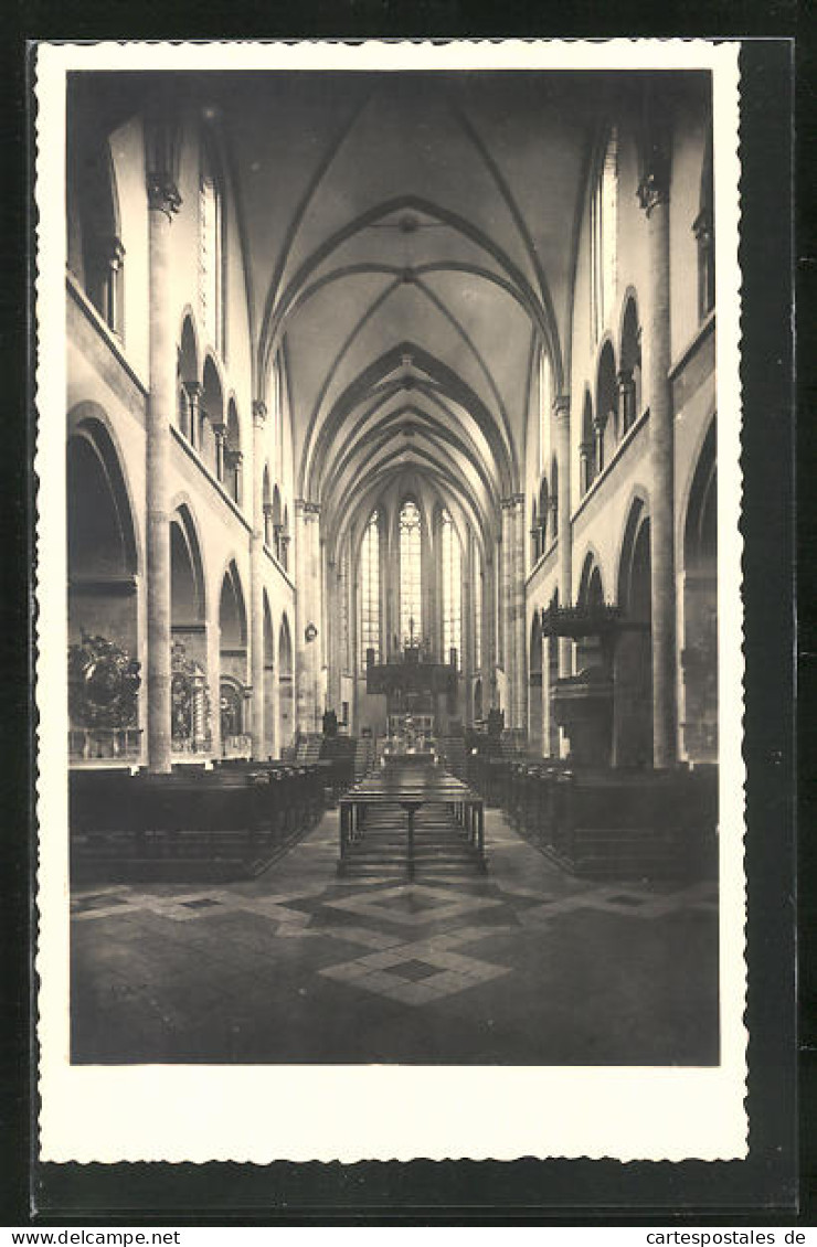 AK Mönchengladbach, Münster-Propsteikirche, Blick Auf Das Chor  - Moenchengladbach