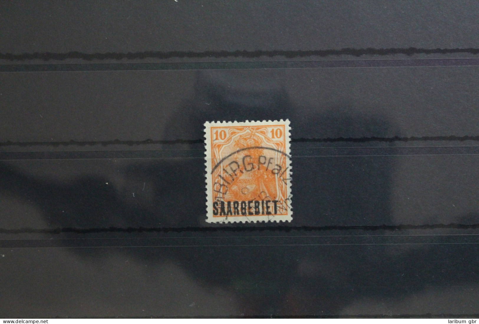 Saargebiet 45 Gestempelt Vollstempel #SW882 - Memel (Klaipeda) 1923