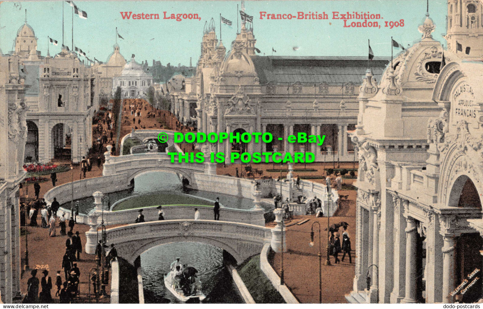 R543089 London. Franco British Exhibition. Western Lagoon. Valentine Series - Altri & Non Classificati