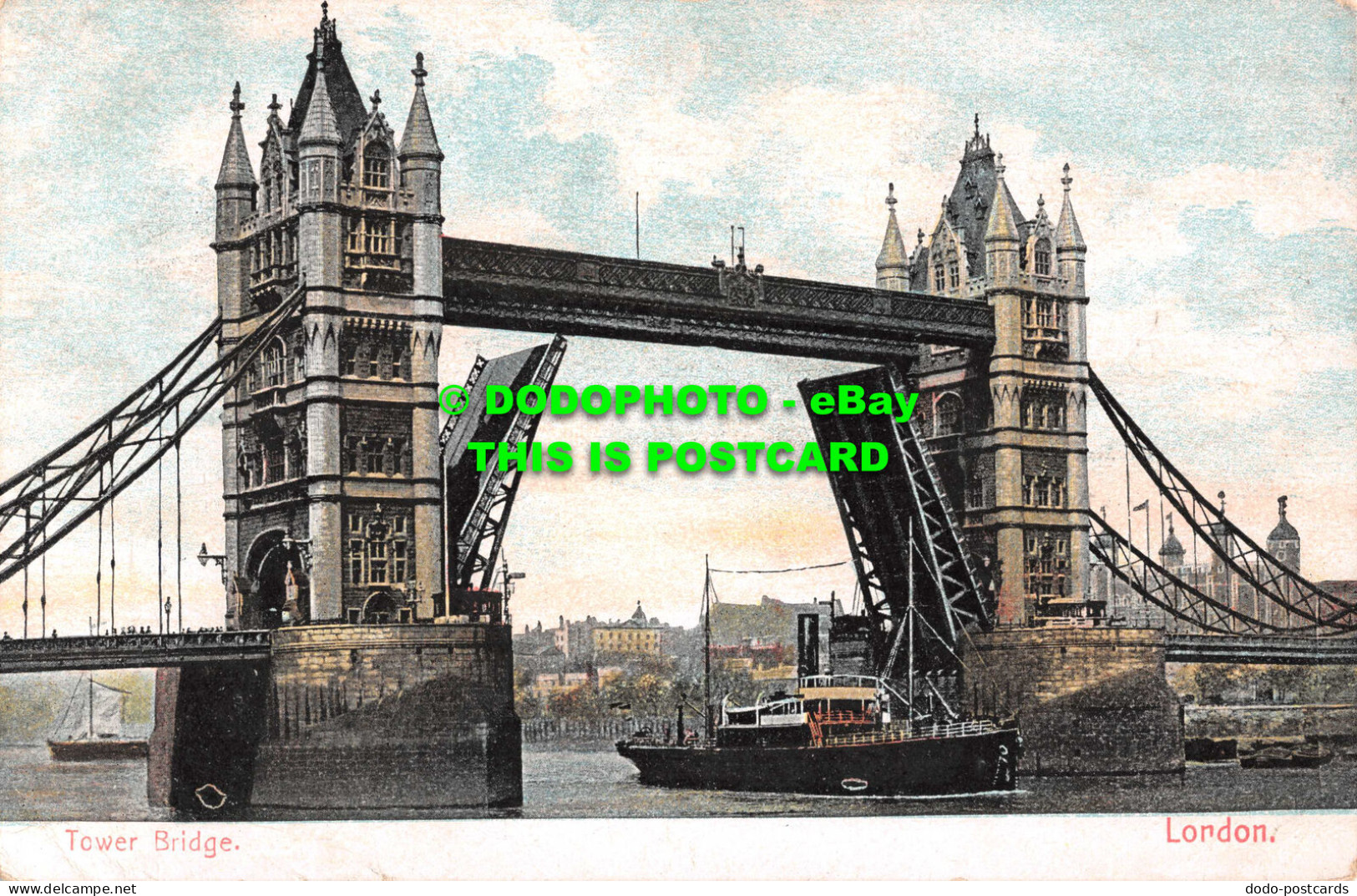 R543350 London. Tower Bridge. Postcard - Altri & Non Classificati