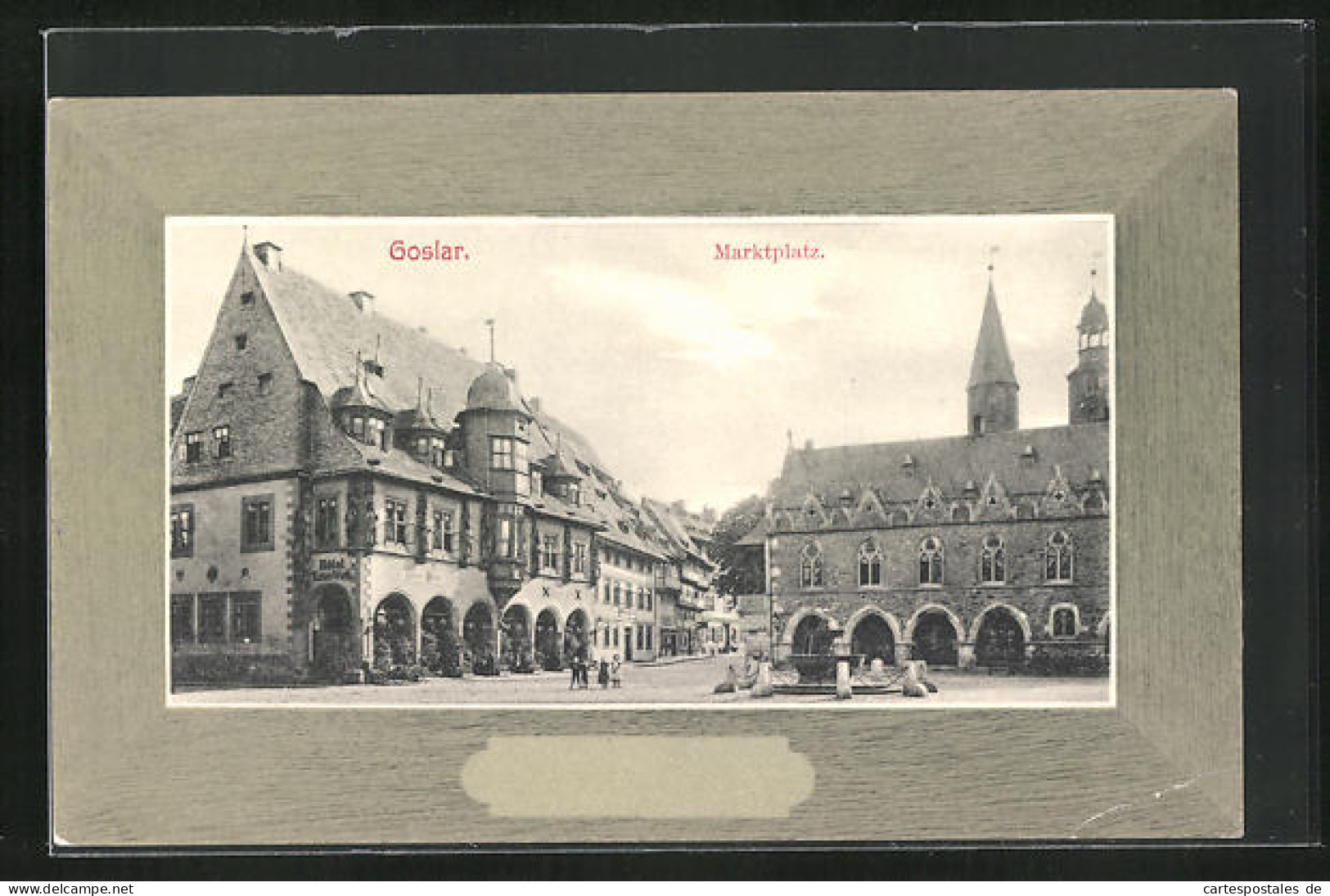 AK Goslar /Harz, Marktplatz  - Goslar