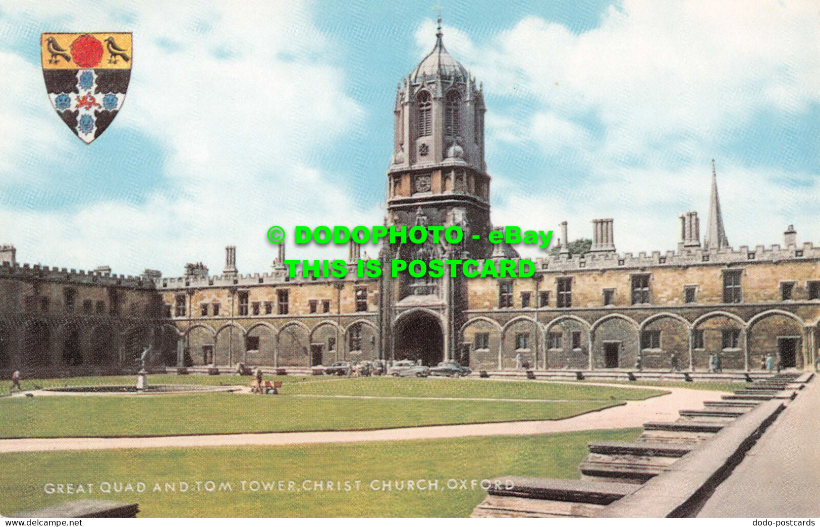 R543750 Great Quad And Tom Tower. Christ Church. Oxford. Salmon - Monde