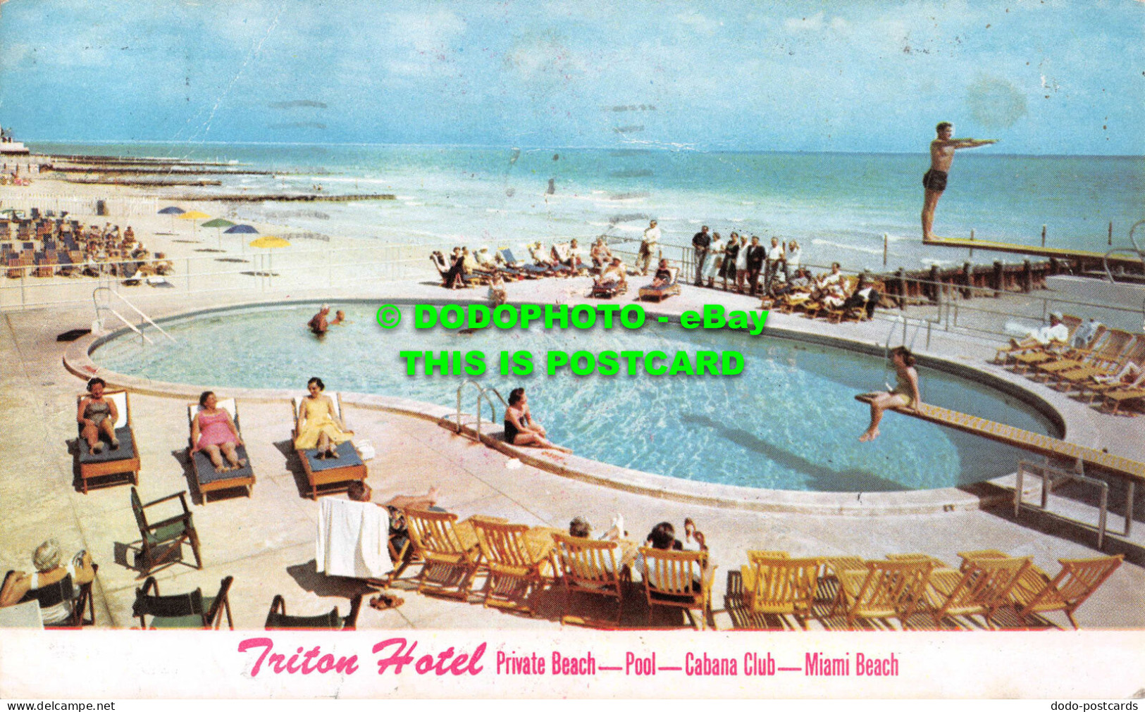 R543245 Triton Hotel. Private Beach. Pool. Cabana Club. Miami Beach. Colographic - Monde