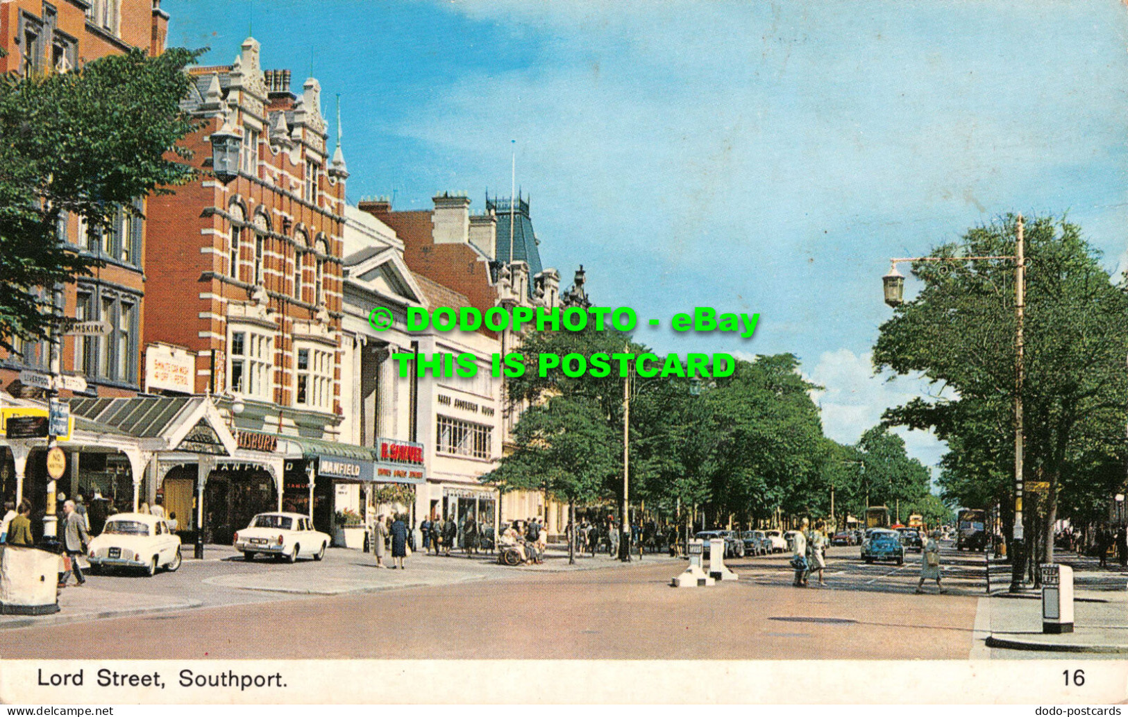 R543760 Lord Street. Southport. 16. Color Gloss View Series. Bamforth - Monde