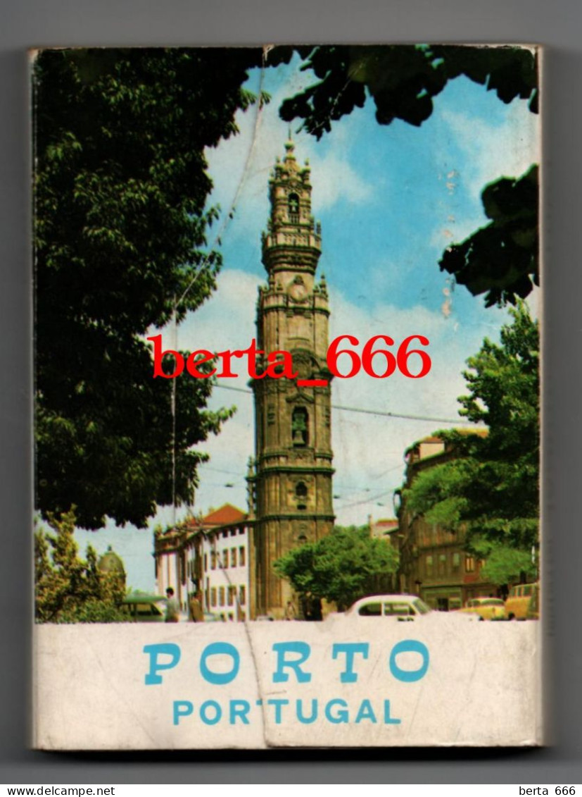 Porto * Desdobrável Com 24 Postais Miniatura - Porto