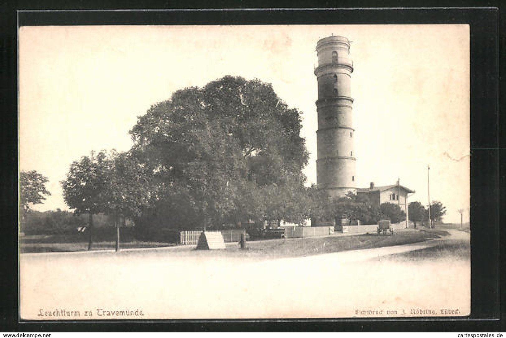 AK Travemünde, Leuchtturm  - Vuurtorens