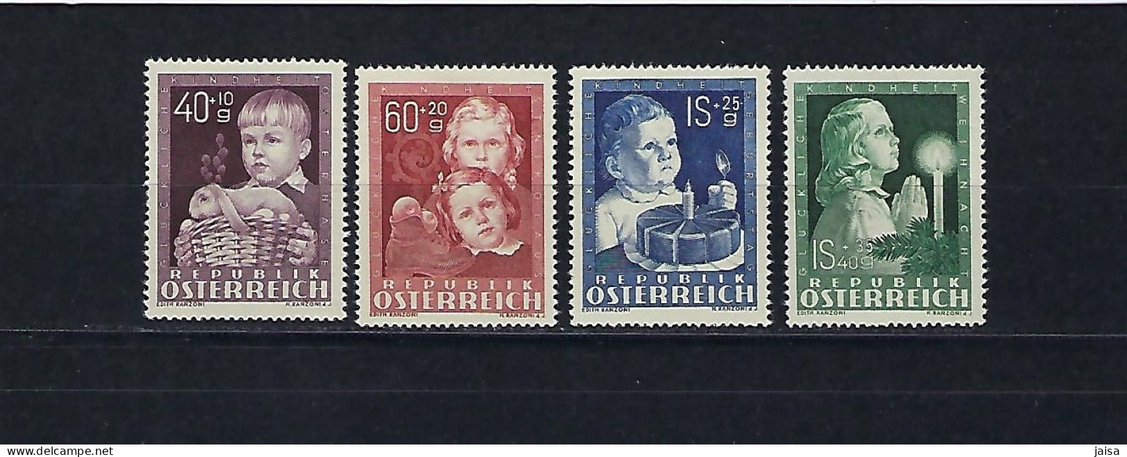 AUSTRIA. Año 1949.AUSTRIA. En Beneficio De Obras De La Infancia. - Unused Stamps