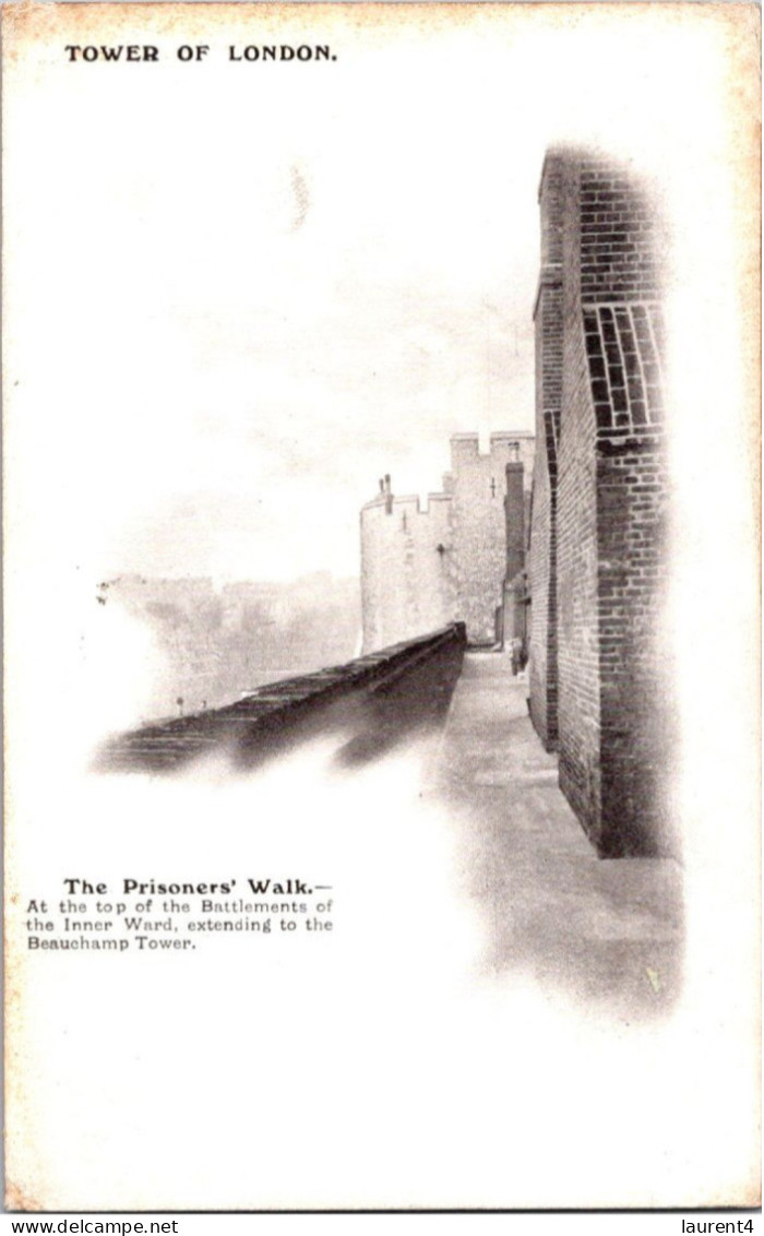 29-4-2024 (3 Z 21) Very Old B/w - UK - Tower Of London (2 Postcards) - Kastelen