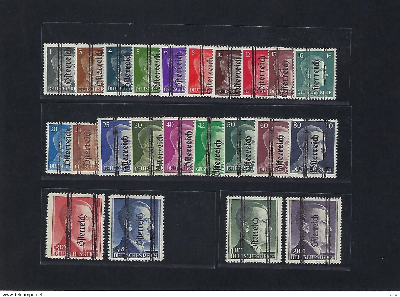 AUSTRIA. Año 1945. Sellos Alemania De 1941-5 ( Efigie De HITLER ).Sobrecargados - Unused Stamps