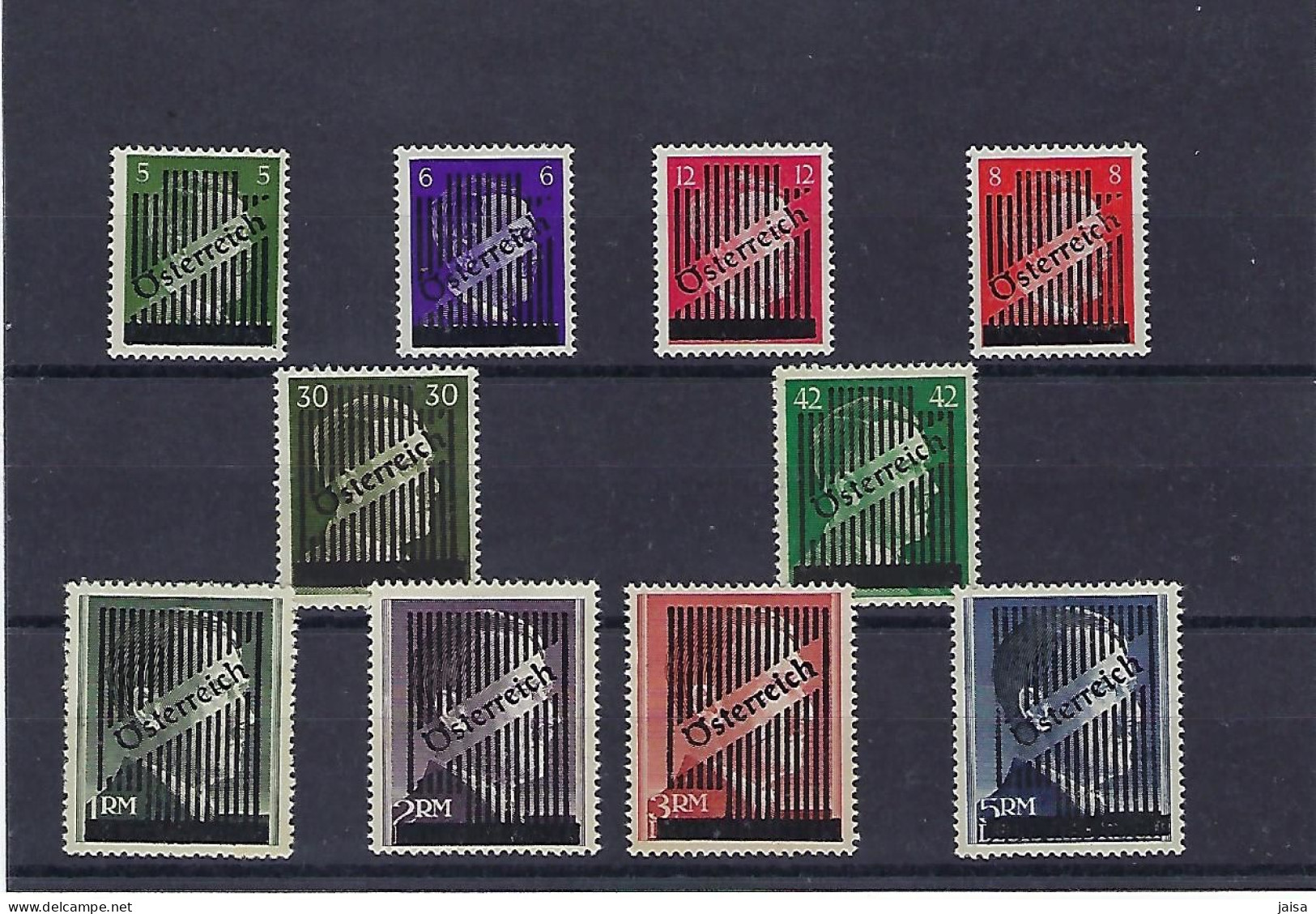 AUSTRIA. Año 1945. Sellos De Alemania De 1941-45 ( Efigie De HITLER ). - Unused Stamps