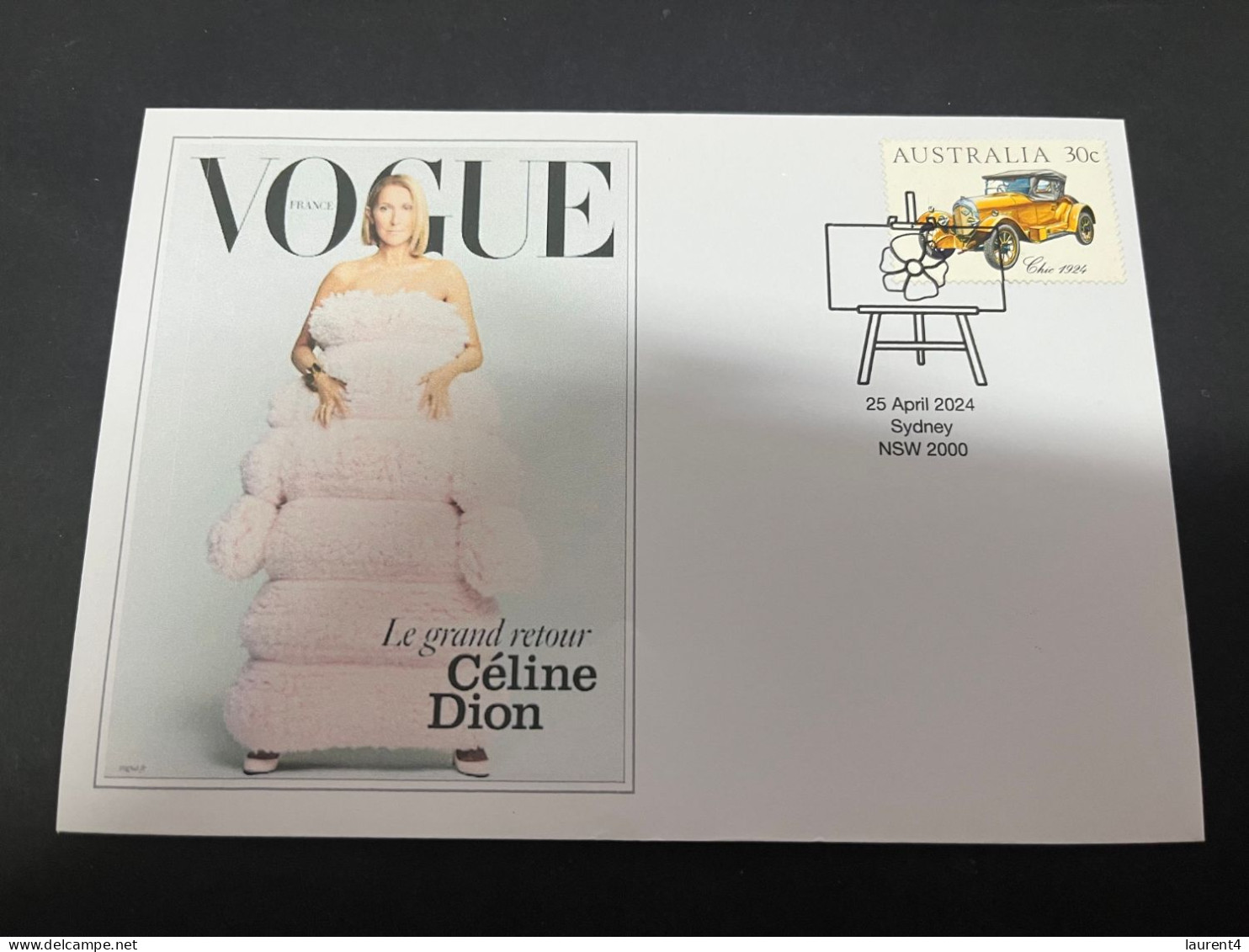 29-4-2024 (3 Z 22) Canada Singer CELINE DION In France Vogue Magazine Cover (Le Grand Retour) - Musica