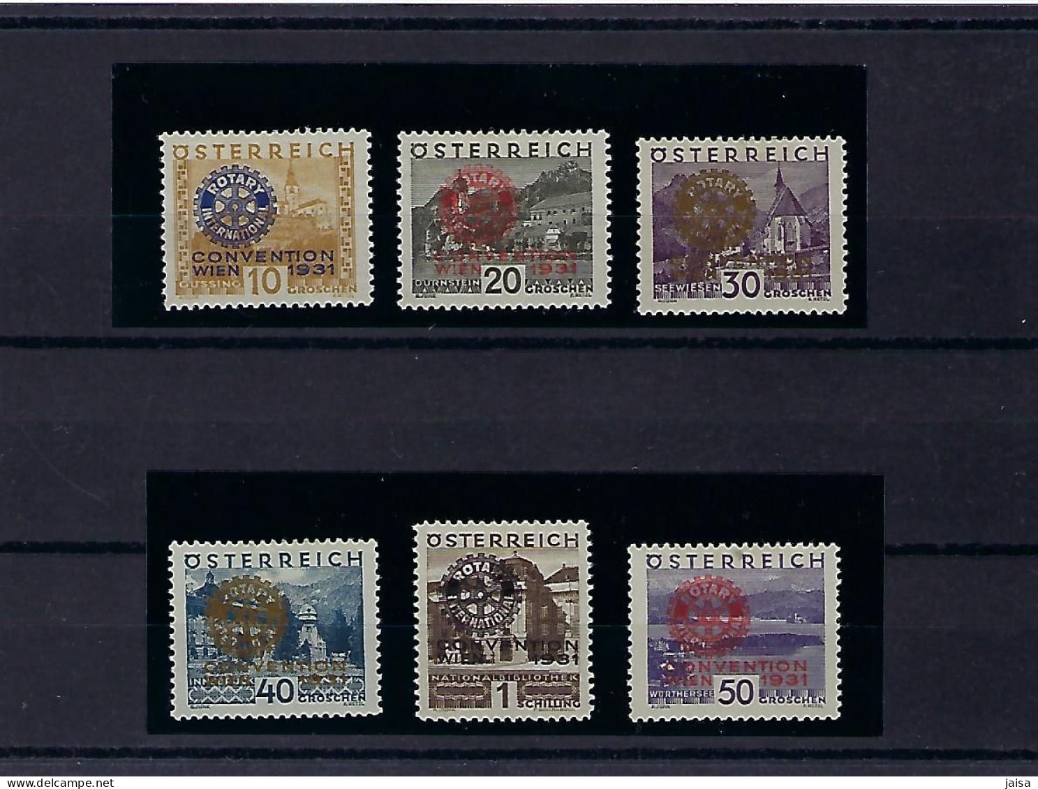 AUSTRIA. Año 1931. Congreso Internacional De Rotary En Viena. - Unused Stamps