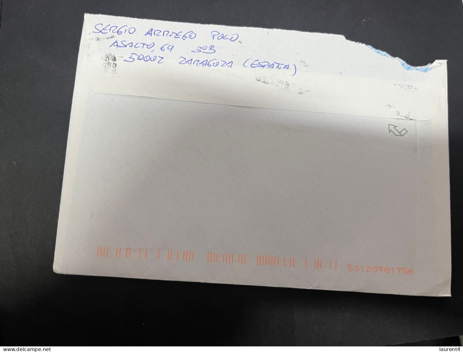 29-4-2023 (3 Z 22) Letter (posted To Australia 2024) Spain (with Special Reflexible Dinosaur Stamp) - Cartas & Documentos