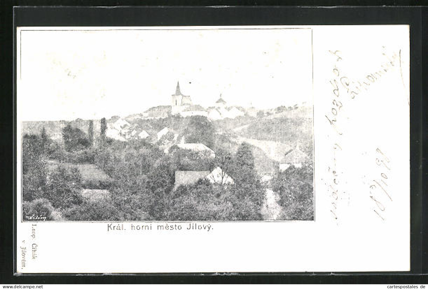 AK Jilove, Kral. Horni Mesto, Panorama  - Tschechische Republik