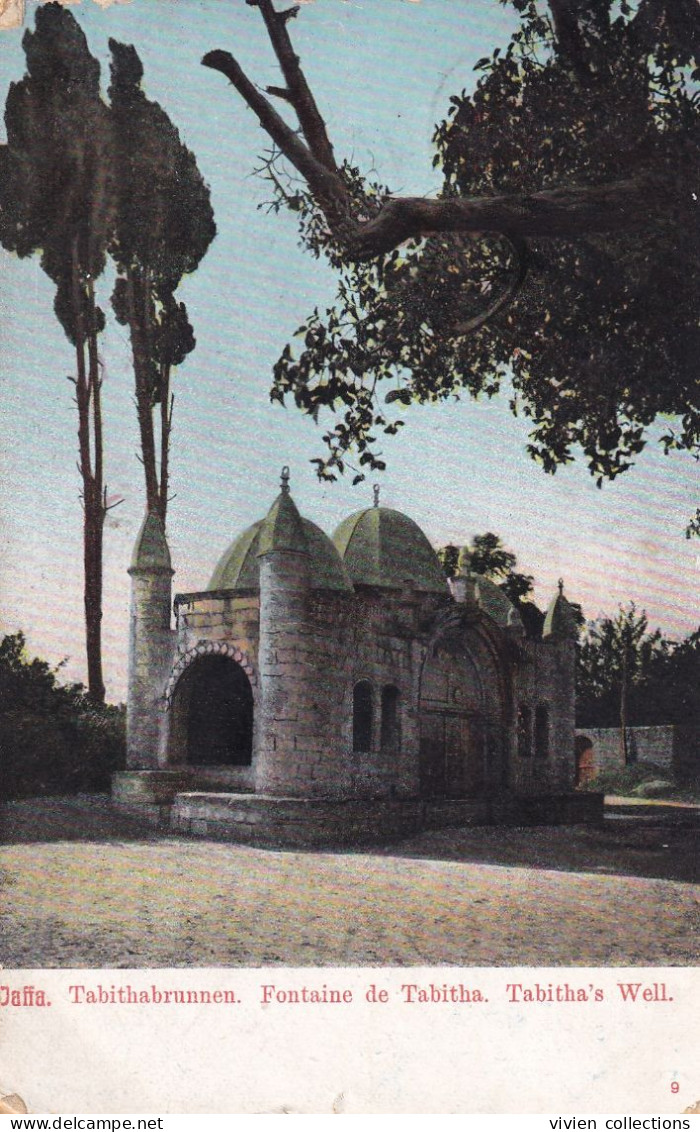 Israël Palestine Jaffa Bureau Allemand Oblitération Sur Timbre Du Levant Allemand Jaffa Deutsche Post En 1907 - Palästina