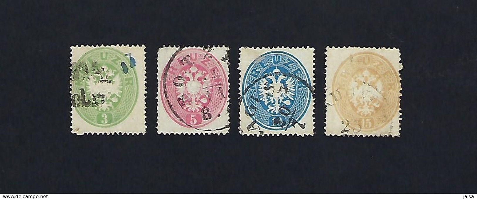 AUSTRIA. Año 1863. - Used Stamps