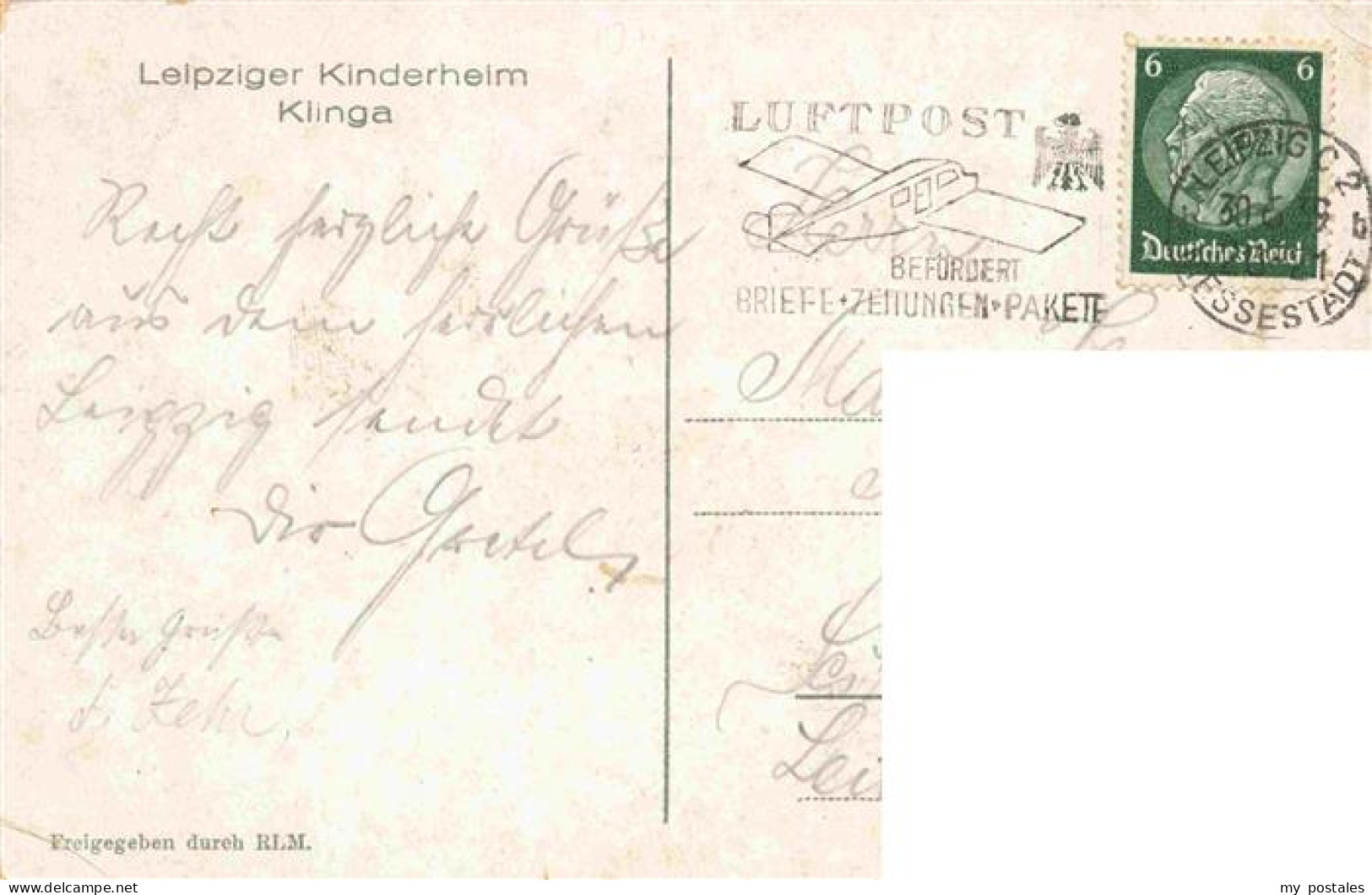 73973810 Klinga_Parthenstein_Grimma_Sachsen Leipziger Kinderheim - Andere & Zonder Classificatie