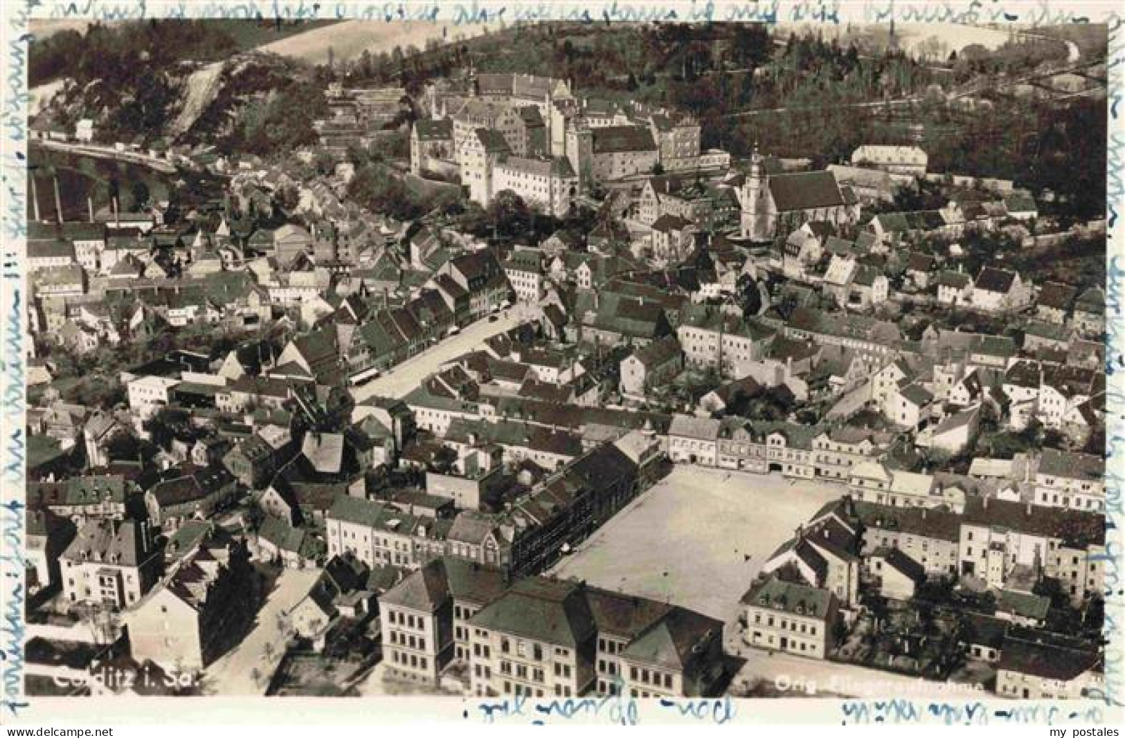 73973796 Colditz_Sachsen Fliegeraufnahme - Colditz