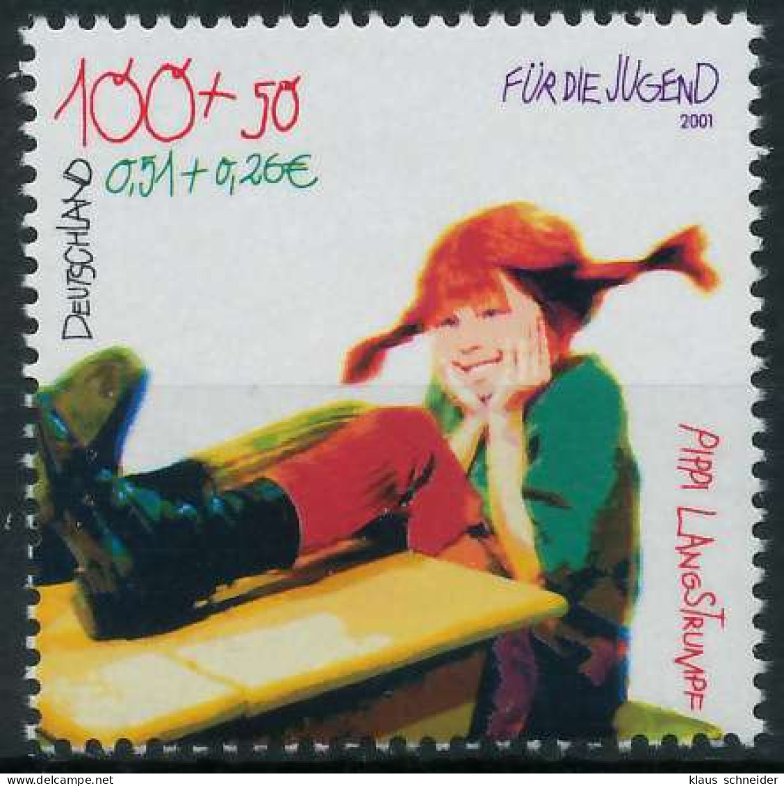 BRD BUND 2001 Nr 2191 Postfrisch SE1942E - Unused Stamps