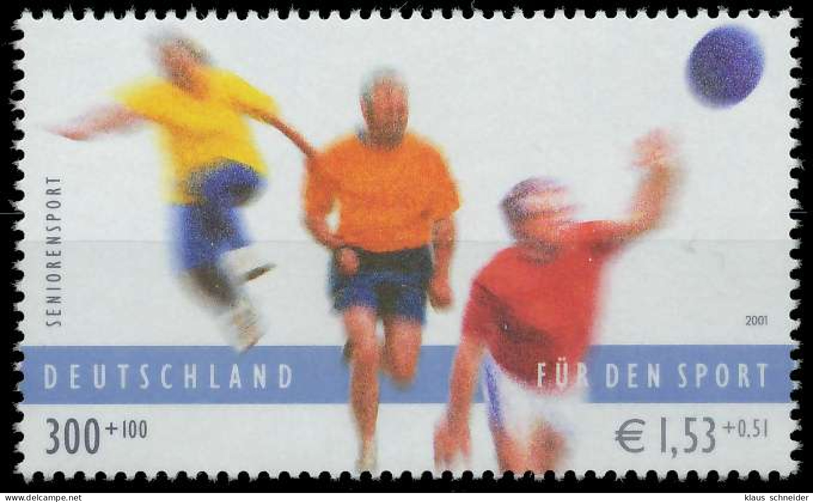 BRD BUND 2001 Nr 2168 Postfrisch SE194D2 - Unused Stamps