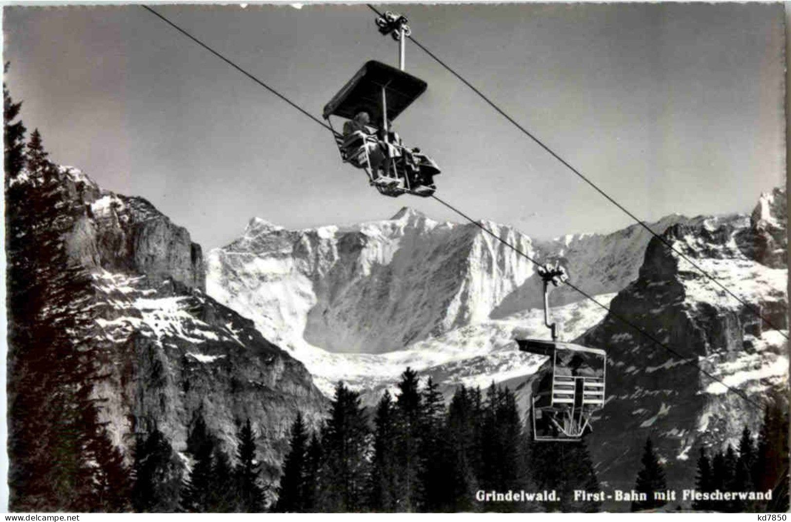 Grindelwald - First Bahn Sessellift - Grindelwald