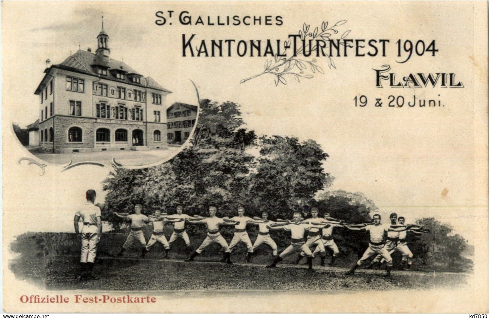 Flawil - Kantonal Turnfest 1904 - Flawil