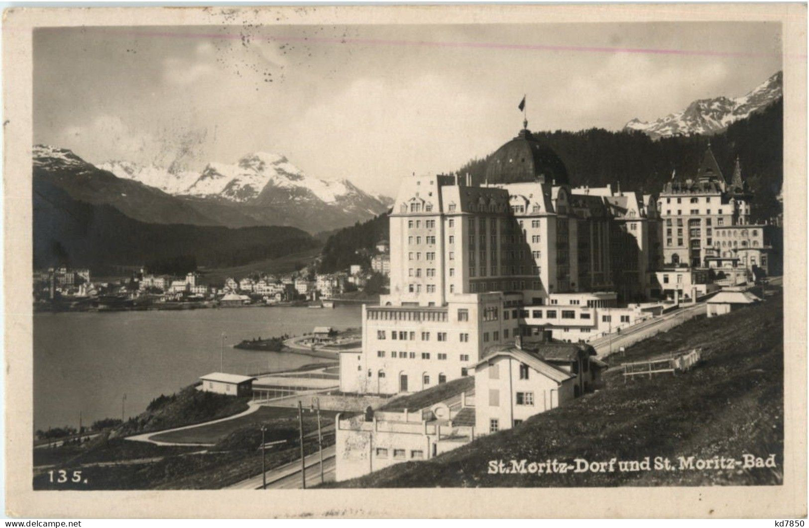 St. Moritz Dorf Und St. Moritz Bad - Saint-Moritz